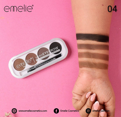 emelie® Paris SUPEREYEBROW 4-Color Ultimate Eyebrow Palette