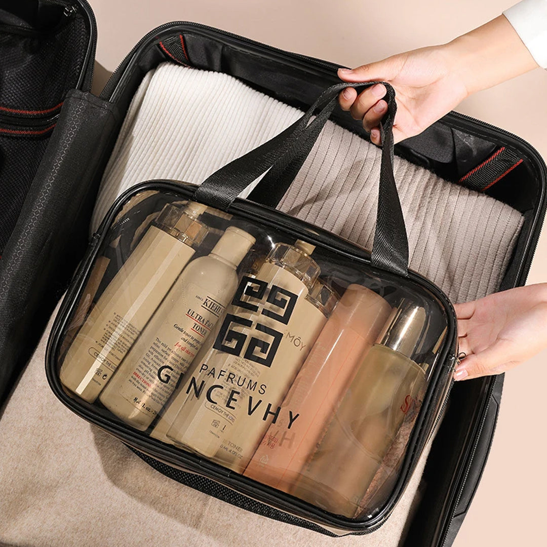 Transparent Traveling Cosmetic Organizer Bag
