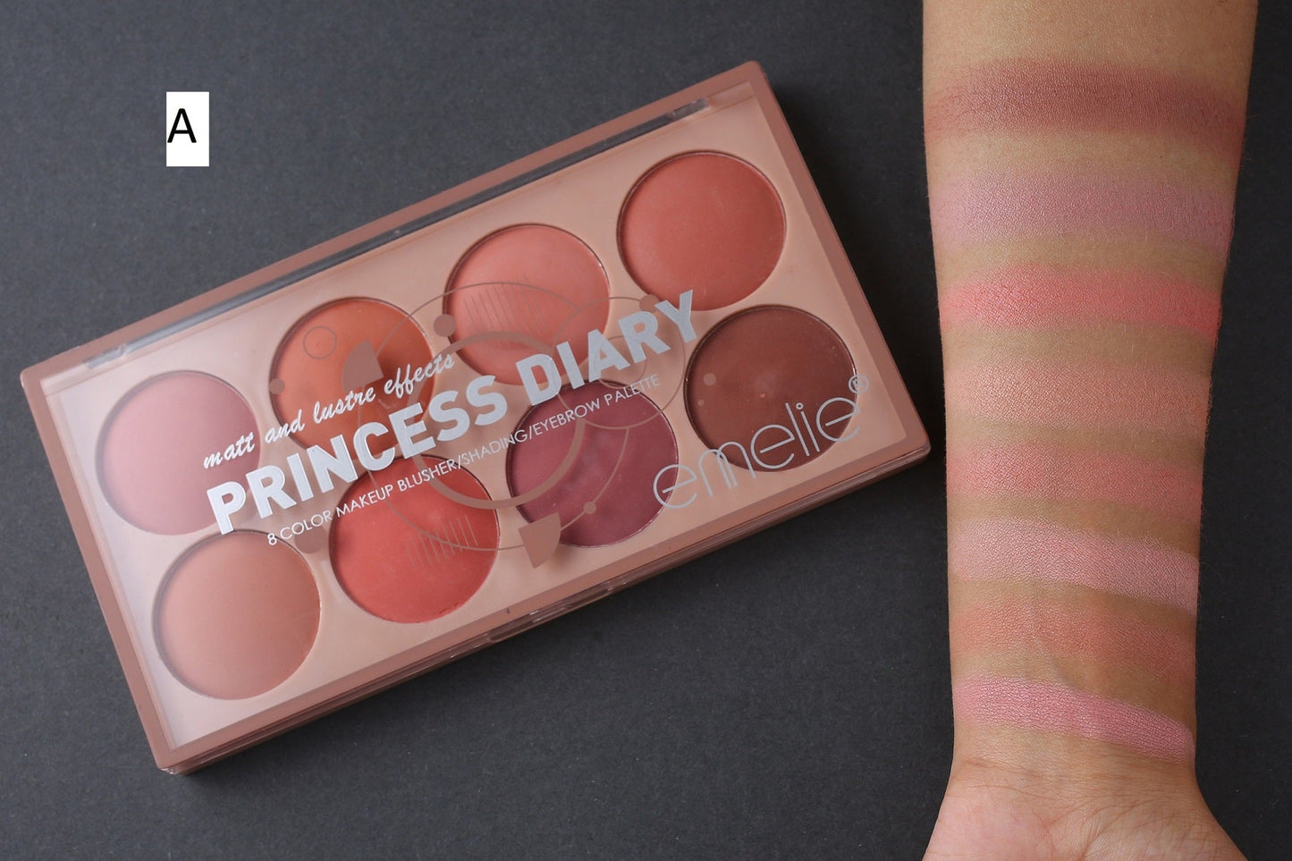 Princess Diary 8 Color Blusher/Eyeshadow