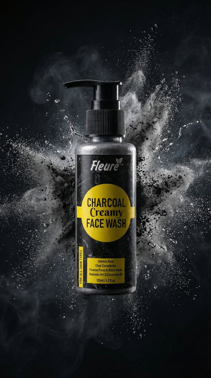 Charcoal Face Wash - Purifying & Deep Clean for Oily & Acne-Prone Skin