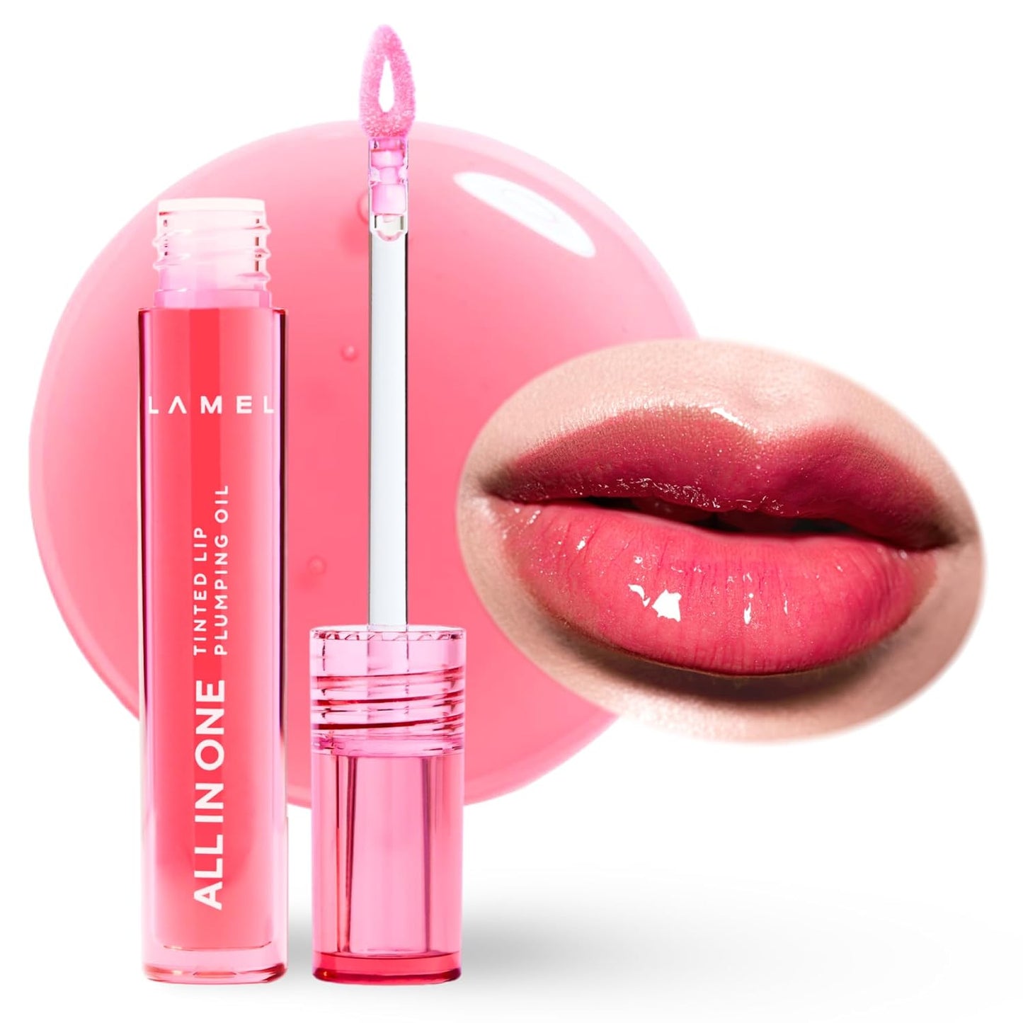 LAMEL All in One Lip Tinted Plumping Oil