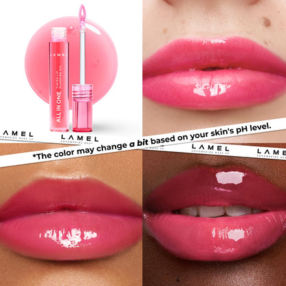 LAMEL All in One Lip Tinted Plumping Oil