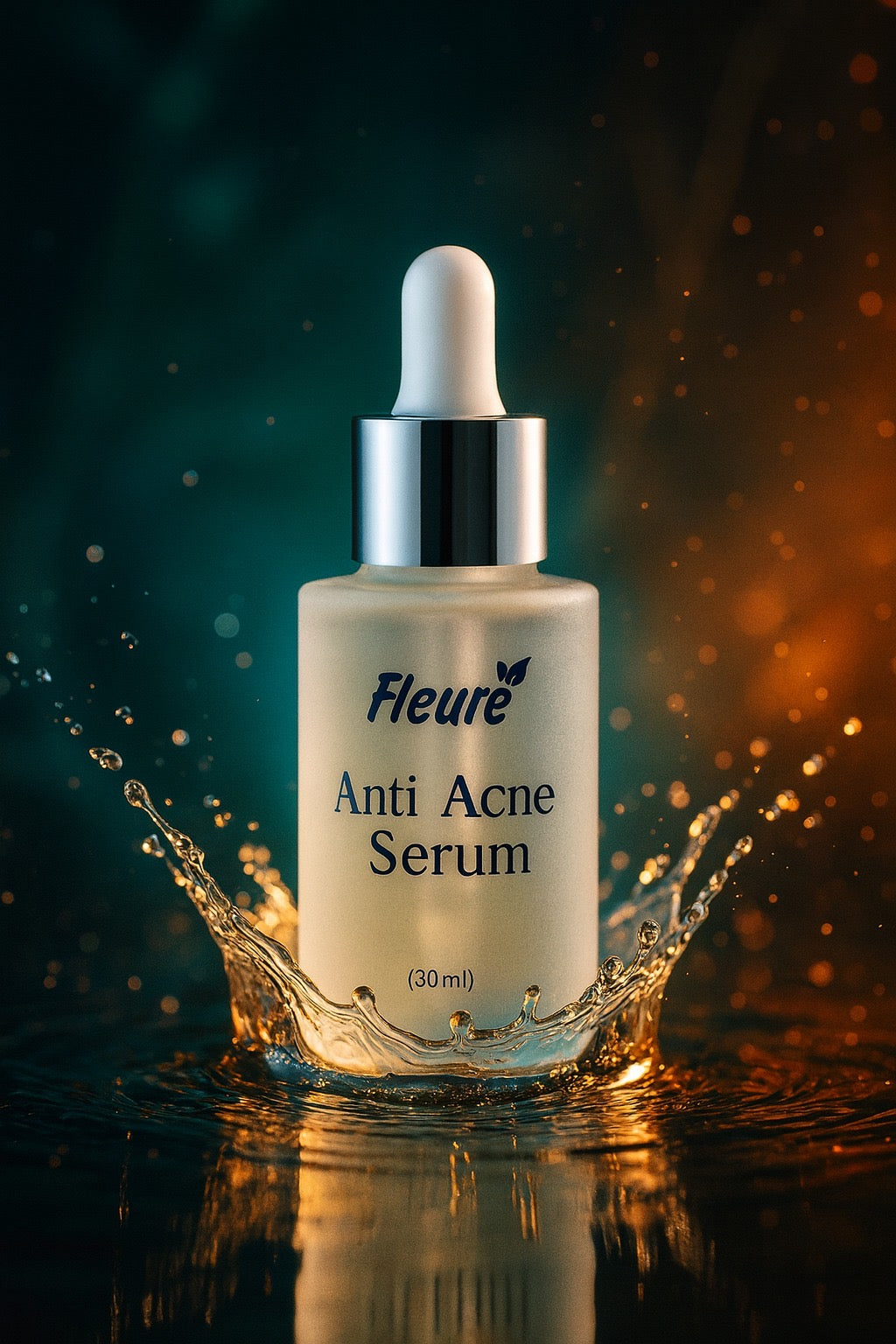 Fleuré Anti Acne Serum | Mandelic Acid Serum for Acne-Prone Skin