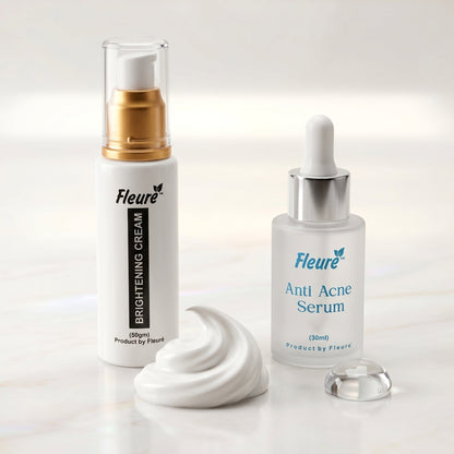 Acne & Brightening Cream DUO - Clear Glow Solution