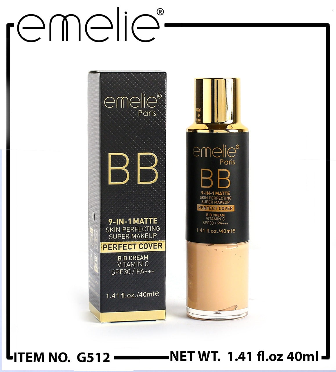 BB Cream 9 in 1 Matte Skin Perfecting Super Makeup