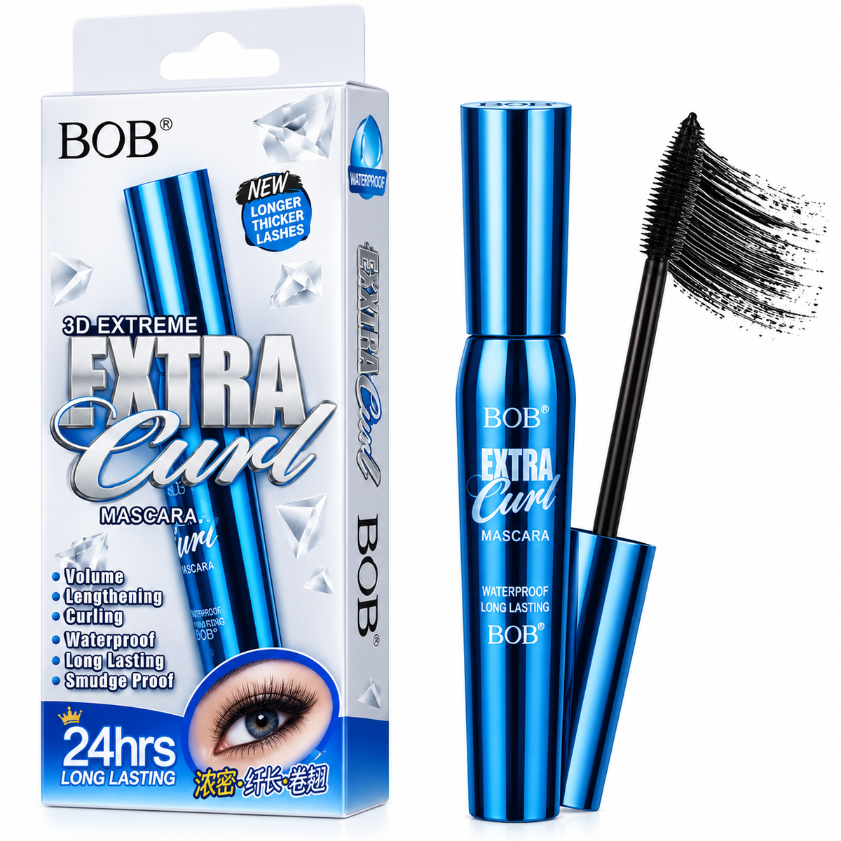 BOB Effect 3D Eye Ultra Curl Mascara