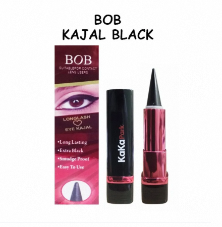 BOB Kajal Black  Intense Long-Lasting & Smudge-Proof Eye Kajal