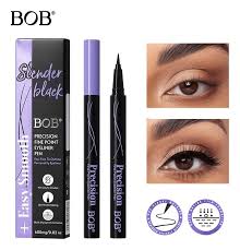 BOB Matte Eyeliner Marker Pen - Slender Black Waterproof