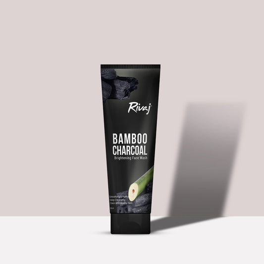 BAMBOO CHARCOAL BRIGHTENING FACE WASH 100ML
