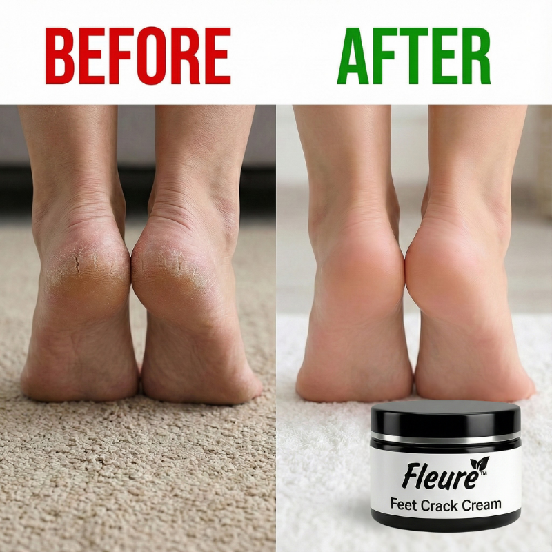 Feet Crack Cream for Cracked Heels by Fleuré