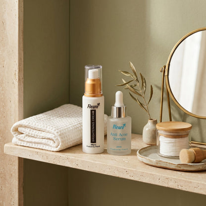 Acne & Brightening Cream DUO - Clear Glow Solution