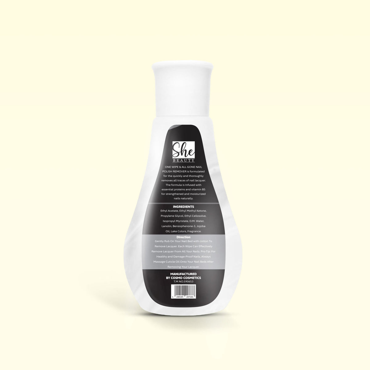 She Beauty Nail Polish Remover