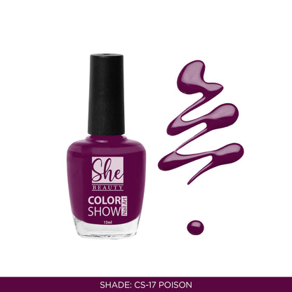 She Beauty Nail Polish - Color Show