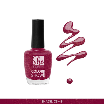 She Beauty Nail Polish - Color Show