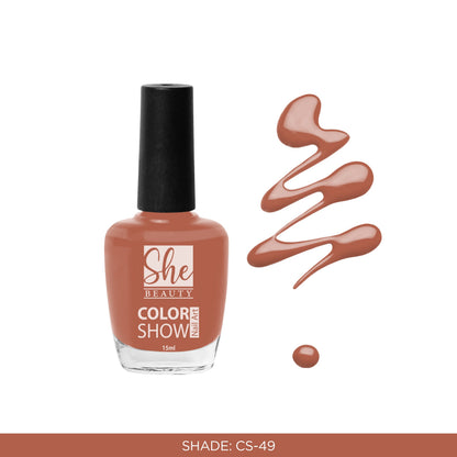 She Beauty Nail Polish - Color Show