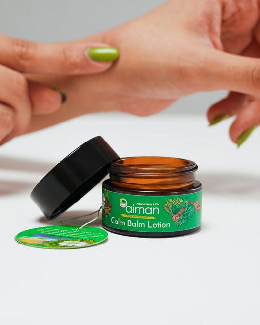 Calm Balm Lotion – Natural Herbal Relief & Skin Soother