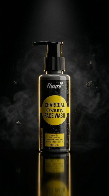 Charcoal Face Wash - Purifying & Deep Clean for Oily & Acne-Prone Skin