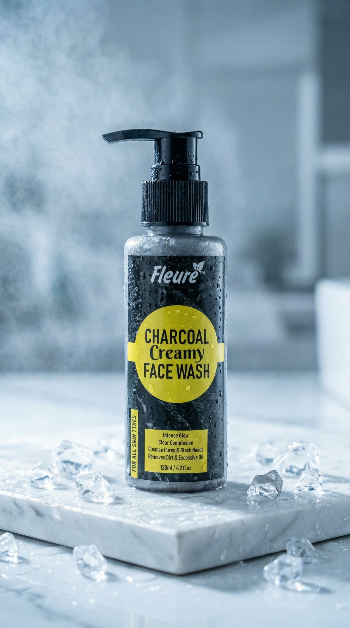Charcoal Face Wash - Purifying & Deep Clean for Oily & Acne-Prone Skin
