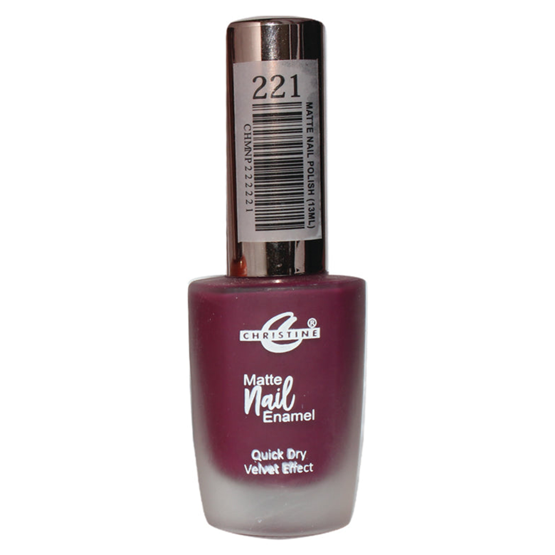 Christine Matte Nail Enamel