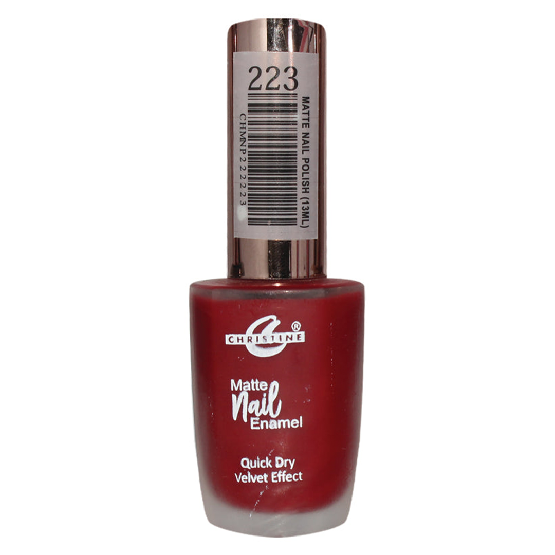 Christine Matte Nail Enamel