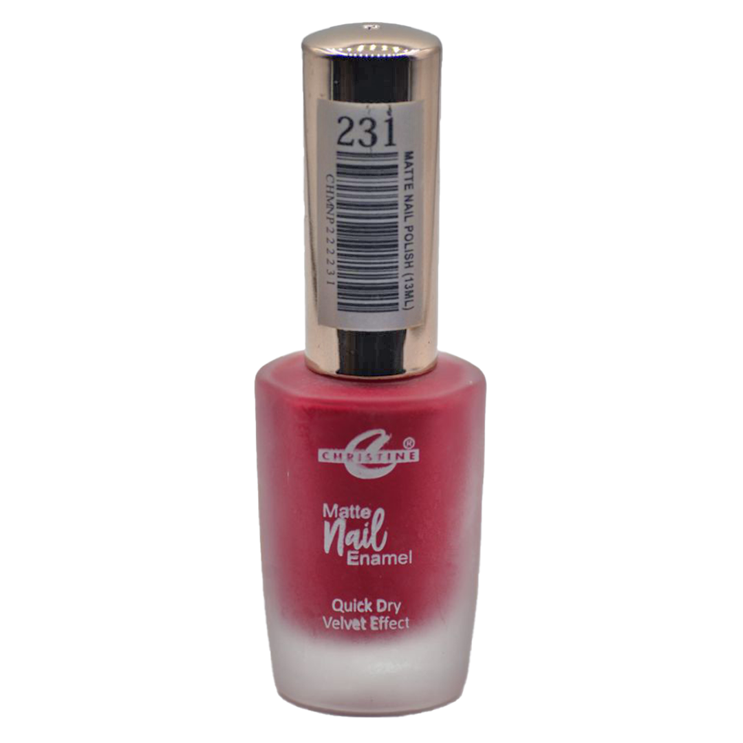 Christine Matte Nail Enamel
