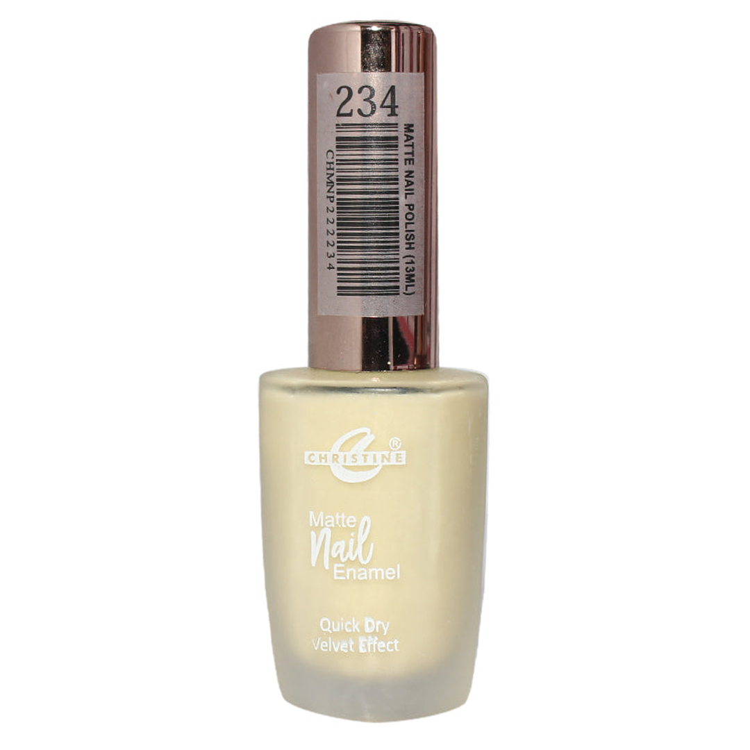 Christine Matte Nail Enamel