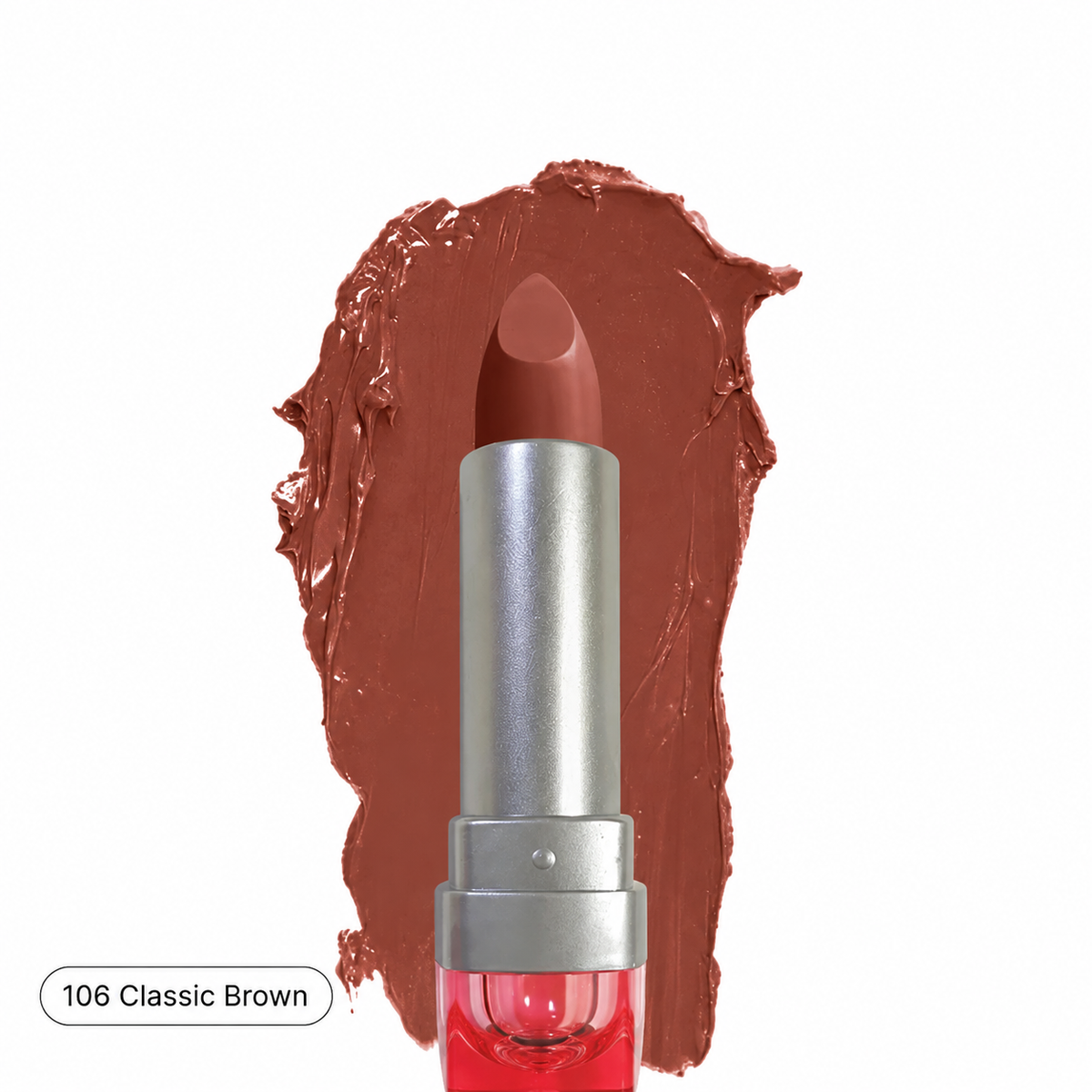 Glamorous Face Matte Lipstick Vitamin E & Aloe Vera Extracts (Pink Case) (40 Colors)