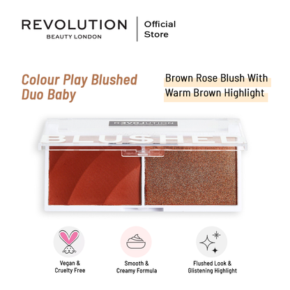 Relove By Revolution Colour Play Blushed Duo