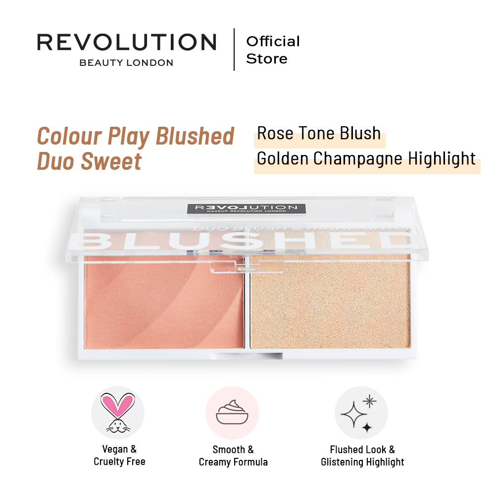 Relove By Revolution Colour Play Blushed Duo