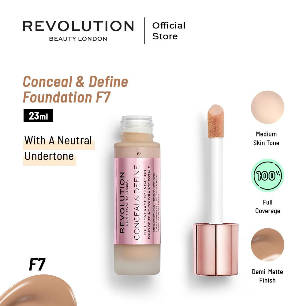Makeup Revolution Conceal & Define Foundation