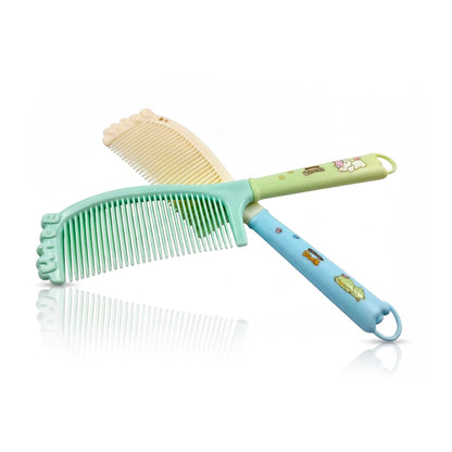 Cute Foot-Shaped Cartoon Hair Comb for Kids & Toddlers