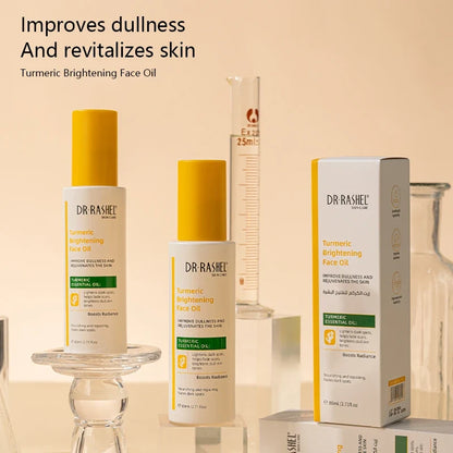 DR.RASHEL Turmeric Brightening Face Oil – Lightweight Glow & Dark Spot Care
