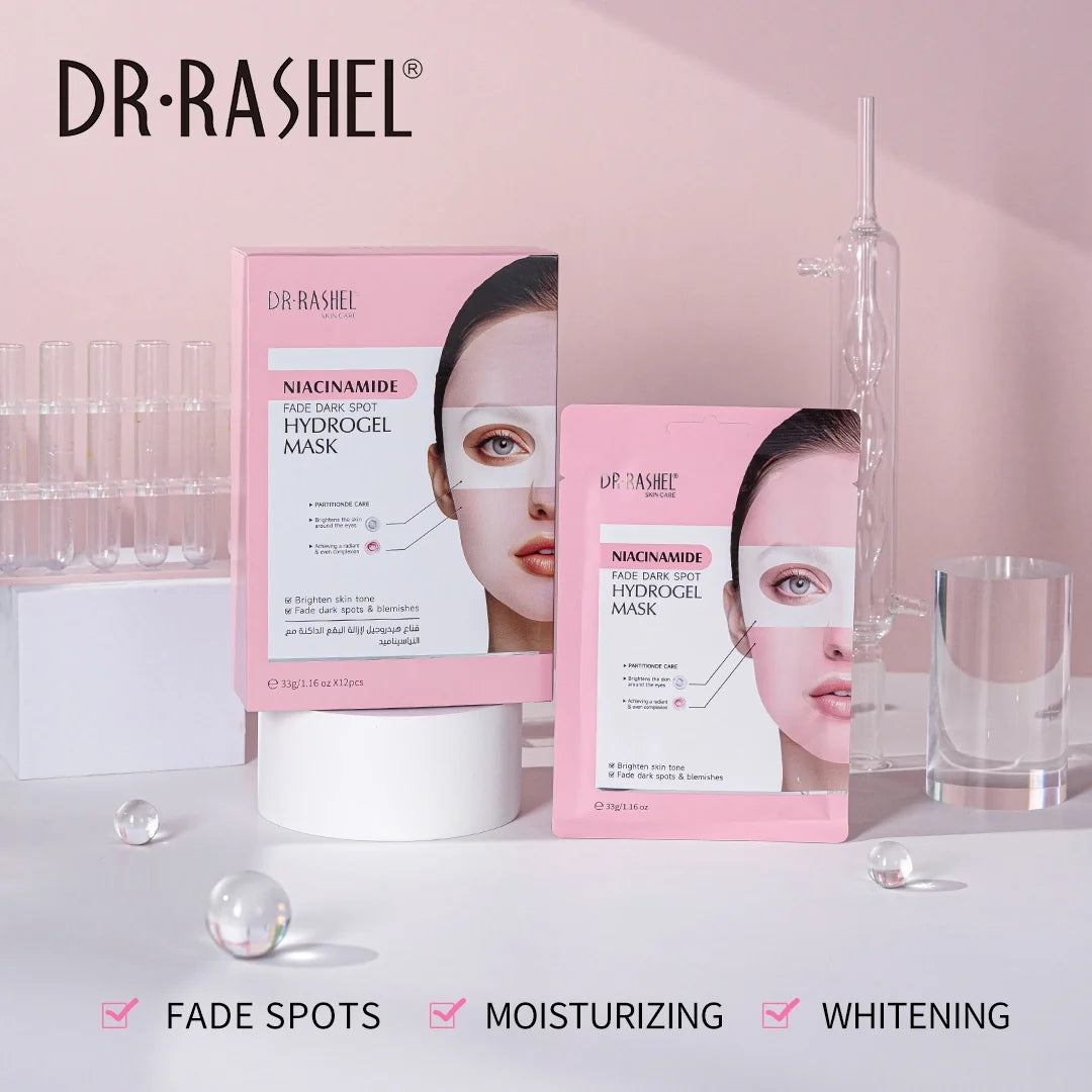 DR.RASHEL Niacinamide Hydrogel Mask – Brighten, Hydrate & Fade Dark Spots