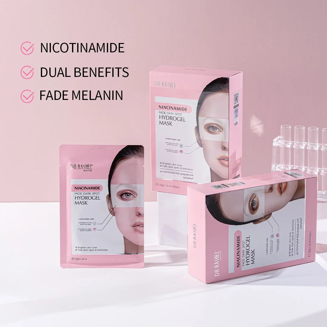 DR.RASHEL Niacinamide Hydrogel Mask – Brighten, Hydrate & Fade Dark Spots
