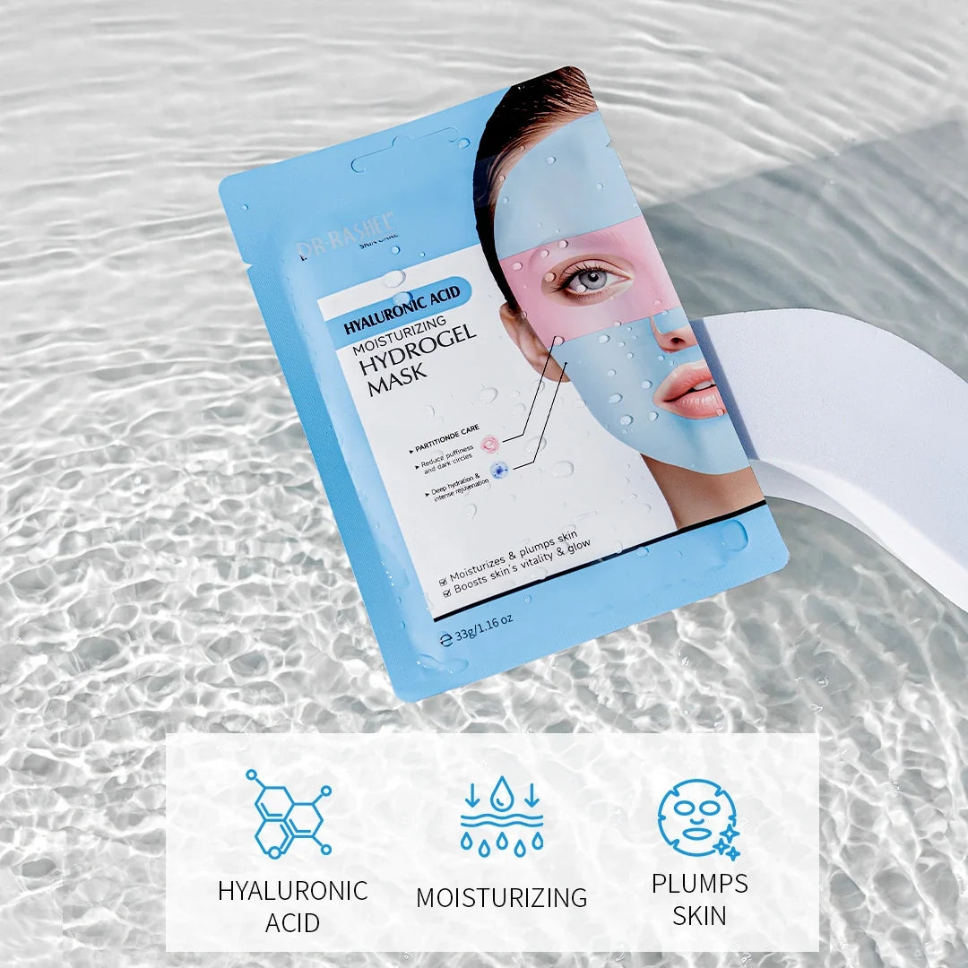DR.RASHEL Hyaluronic Acid Moisturizing Hydrogel Mask – Deep Hydration & Skin Rejuvenation