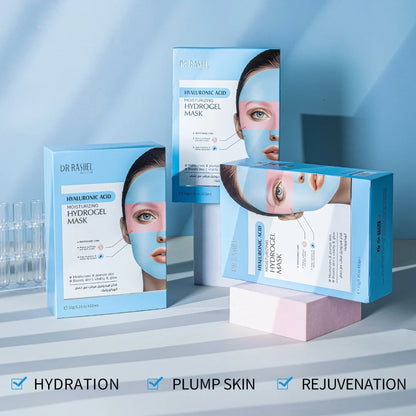 DR.RASHEL Hyaluronic Acid Moisturizing Hydrogel Mask – Deep Hydration & Skin Rejuvenation
