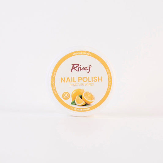 Nail Polish Remover Wipes - Lemon Extract