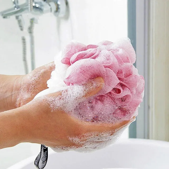 Soft Mesh Shower Sponge Bath Ball Loofah