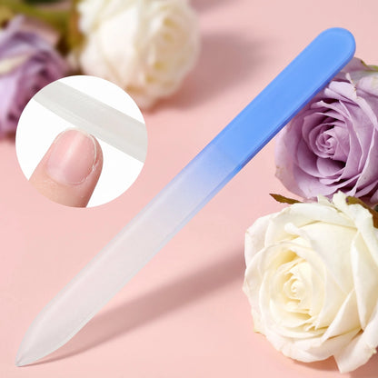 Double-Sided Glass Nail Buffer & Filer