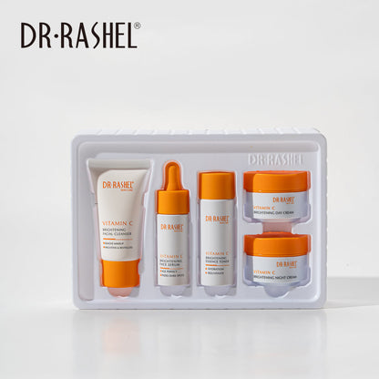 DR.RASHEL Vitamin C Brightening Skincare Travel Set (5-Piece Set)
