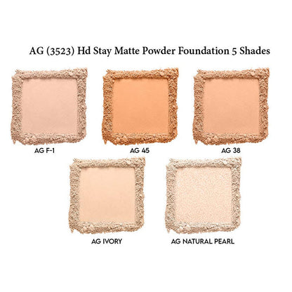 Aqua Color Line Hd Stay Matte Powder Foundation