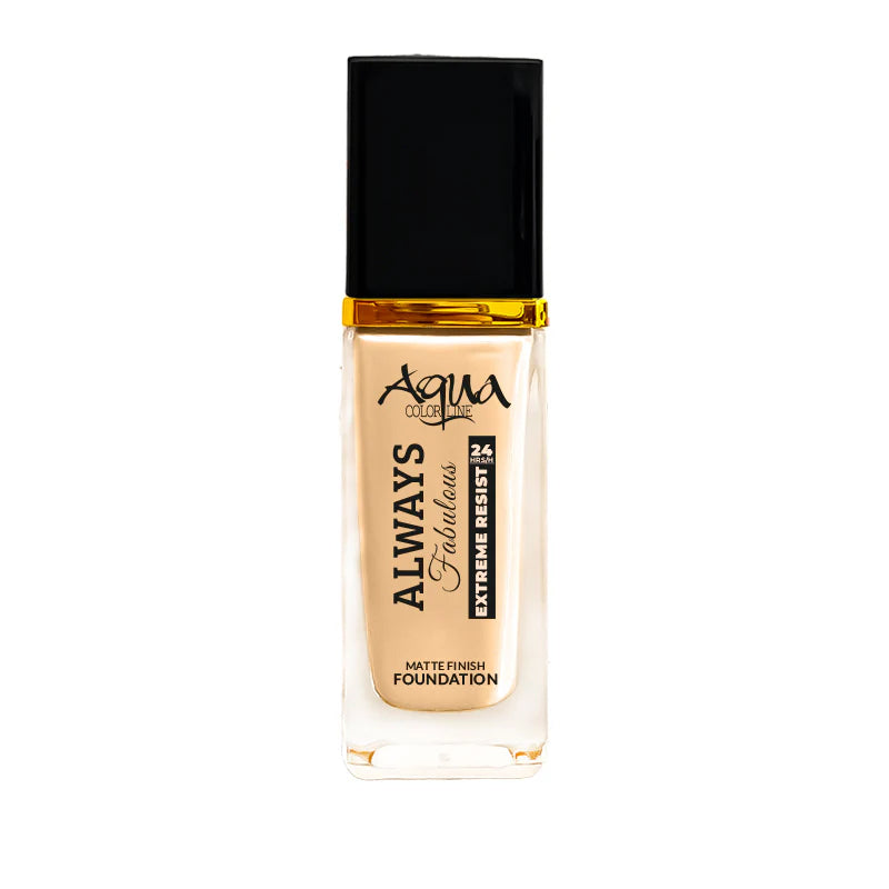 Aqua Color Line Always Fabulous Matte Finish Foundation