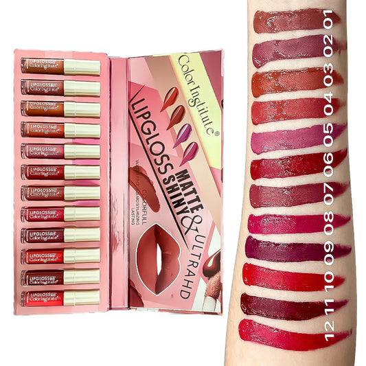 Color Institute Lip Gloss 12 Pieces Pack