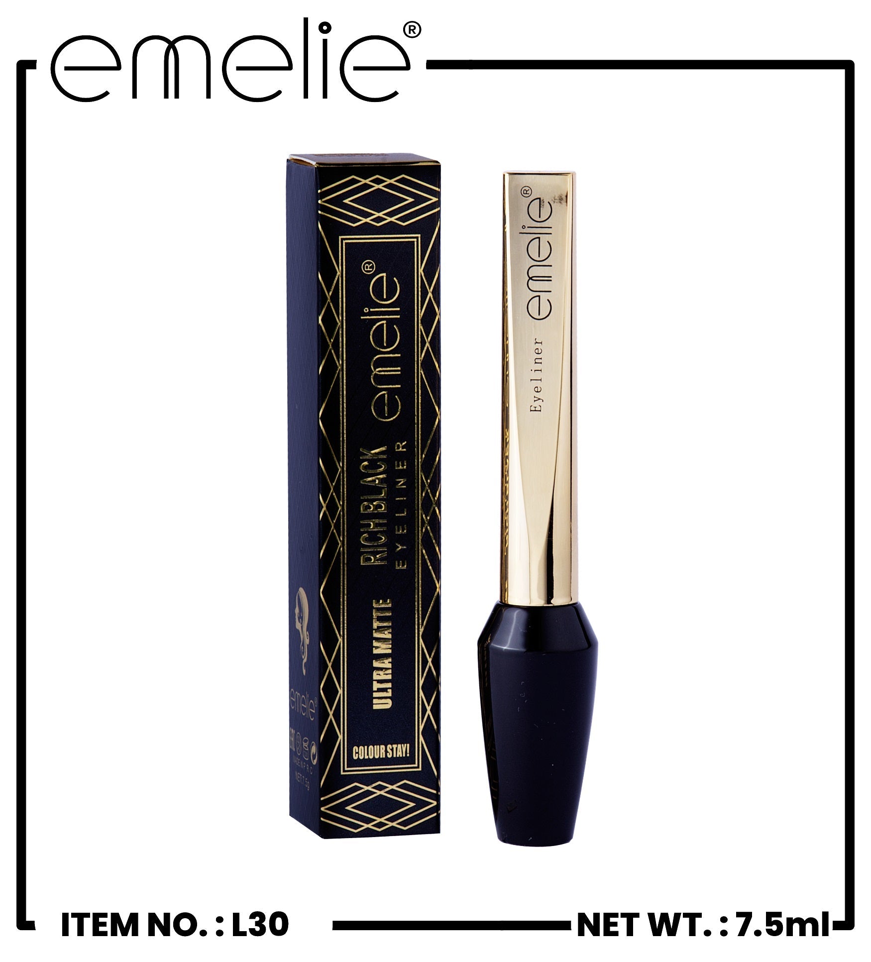 Rich Black Eyeliner