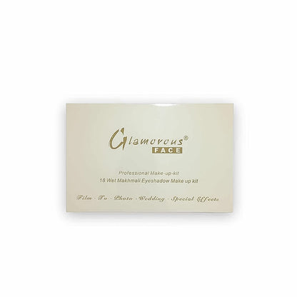 Glamorous Face 18 Color Wet Makhmally Eyeshade Kit (2 Groups)
