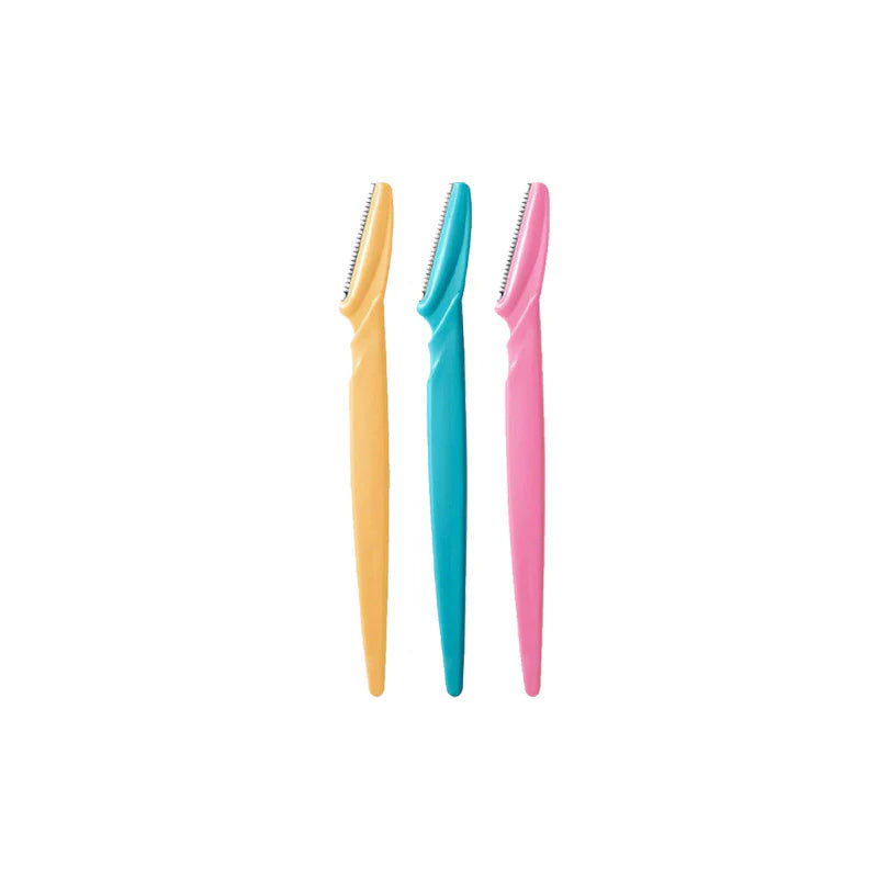 Glamorous Face Eyebrow Razor 3 Razors In 1 Pack