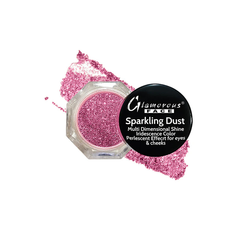 Glamorous Face Sparkling Dust