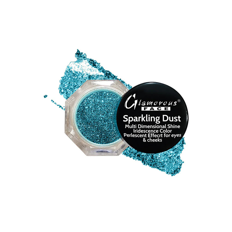 Glamorous Face Sparkling Dust