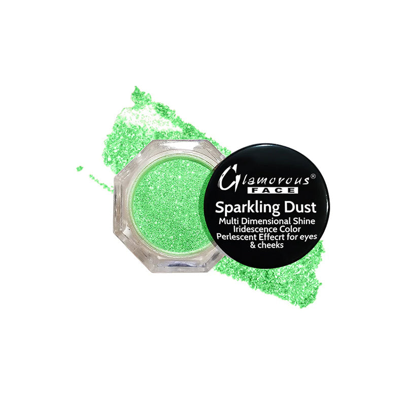 Glamorous Face Sparkling Dust