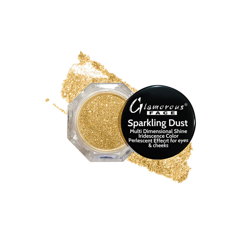 Glamorous Face Sparkling Dust